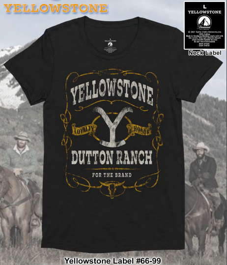 Yellowstone Dutton Ranch Black Plaid Socks